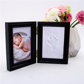 2019-Newborn-Baby-Handprint-Footprint-Wood-Photo-Frame-Kit-AZY13-5C2Z