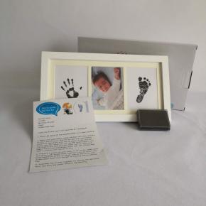 Precious Prints baby hand and foot print kit baby souvenir photo frame-AZY16-BOMS