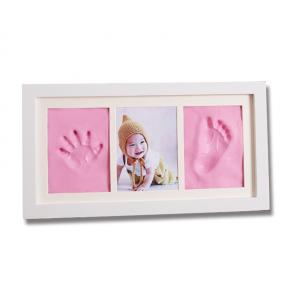 Hot Baby Handprint and Footprint Photo Frame Kit first year baby photo frame-AZY16-BOYN