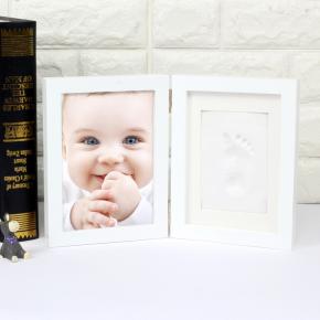 Baby prints Newborn Baby Handprint And Footprint Photo Frame Kit-AZY13-7C2Z